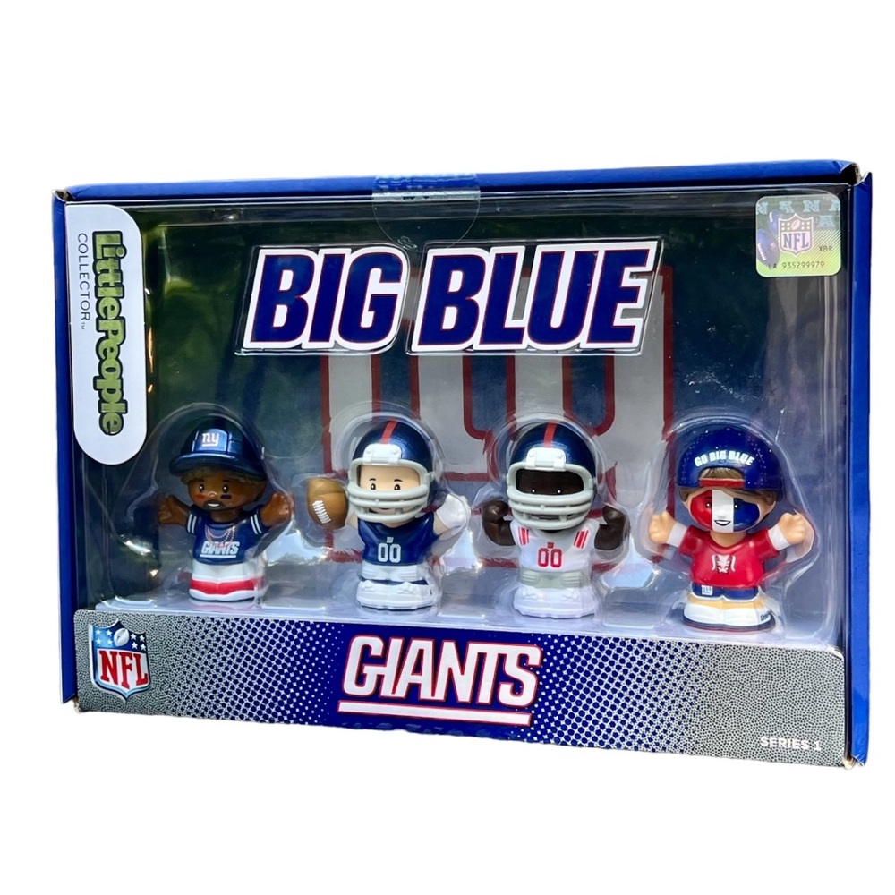 Little People NFL Collector Set - New York Giants New Sealed